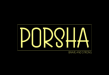 Porsha Font Poster 1