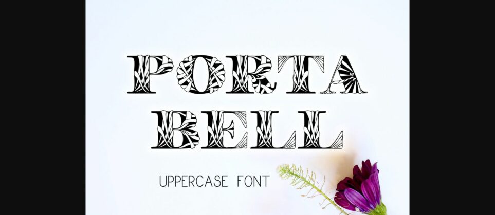 Portabell Font Poster 3