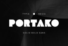 Portako Font Poster 1