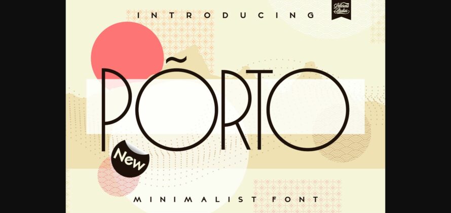 Porto Font Poster 3