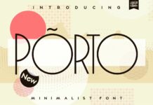 Porto Font Poster 1