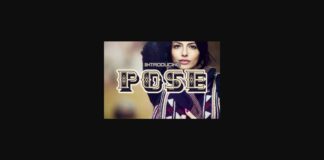 Pose Font Poster 1