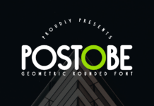 Postobe Font Poster 1