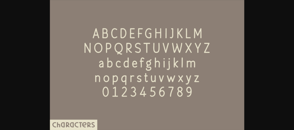 Potato Rounds Font Poster 2