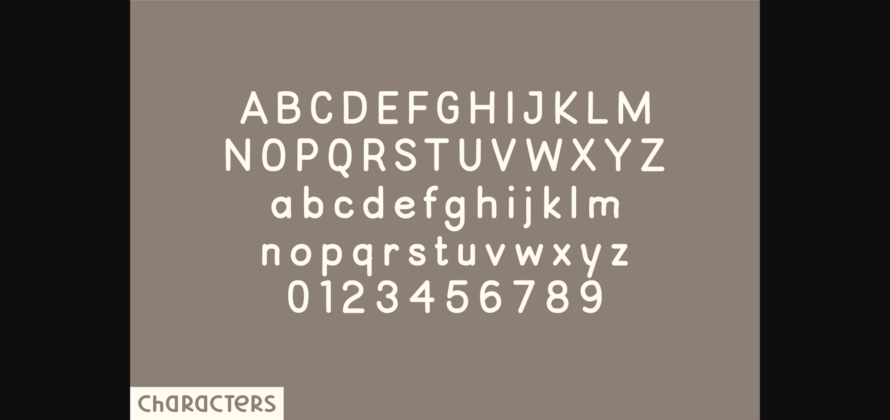 Potato Truffles Font Poster 4