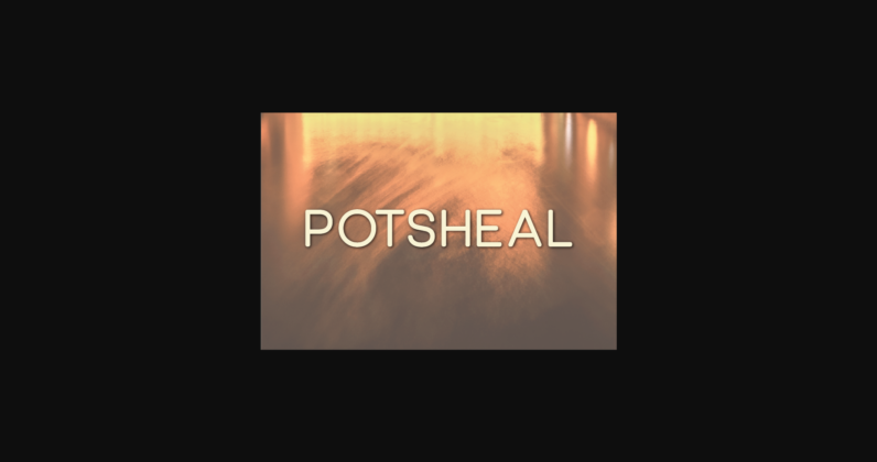Potsheal Font Poster 3
