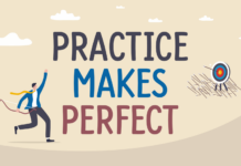 Practice Makes Perfect Poster 1