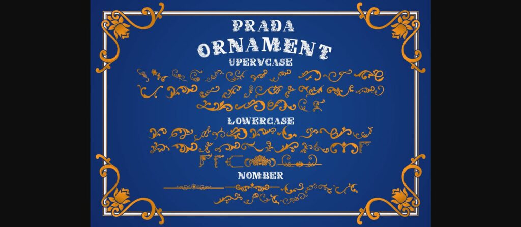 Prada Font Poster 5