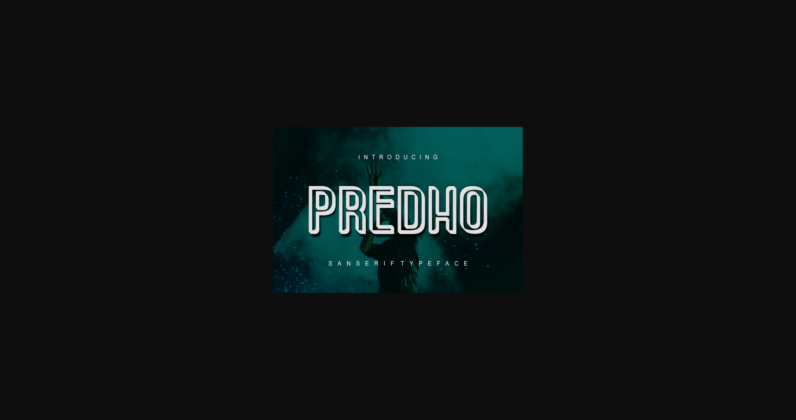 Predho Font Poster 3