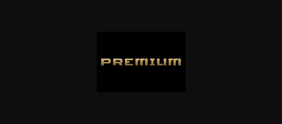Premium Font Poster 3