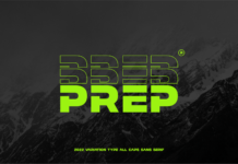 Prep Font Poster 1