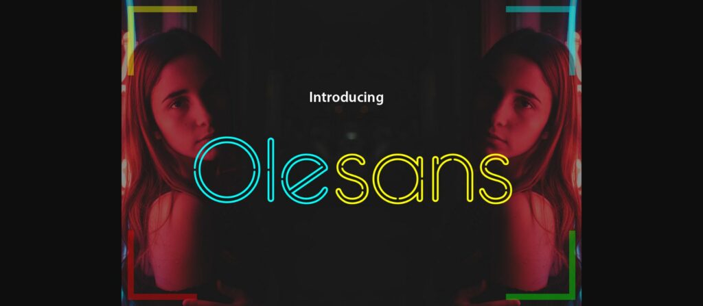 Olesans Font Poster 1