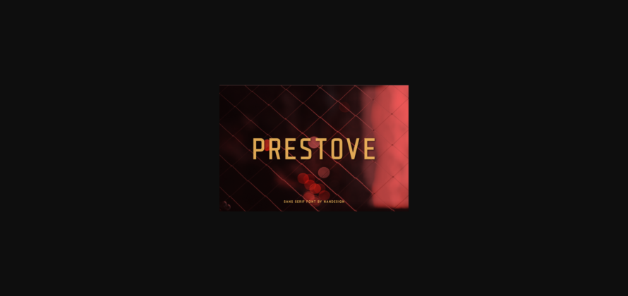 Prestove Font Poster 3