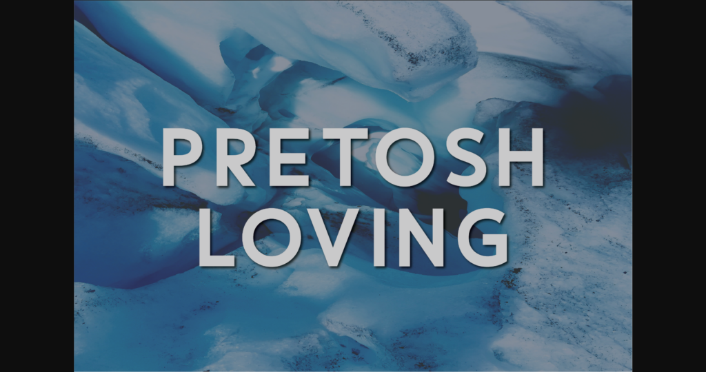 Pretosh Loving Font Poster 3