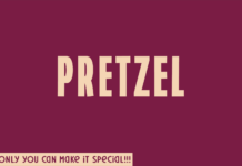 Pretzel Font Poster 1