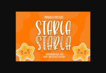 Starla Belovia Font Poster 1