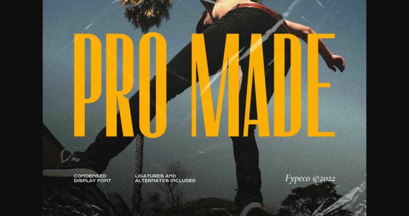 Pro Made Font Poster 3