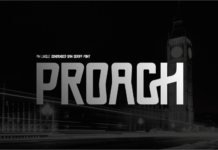 Proach Font Poster 1