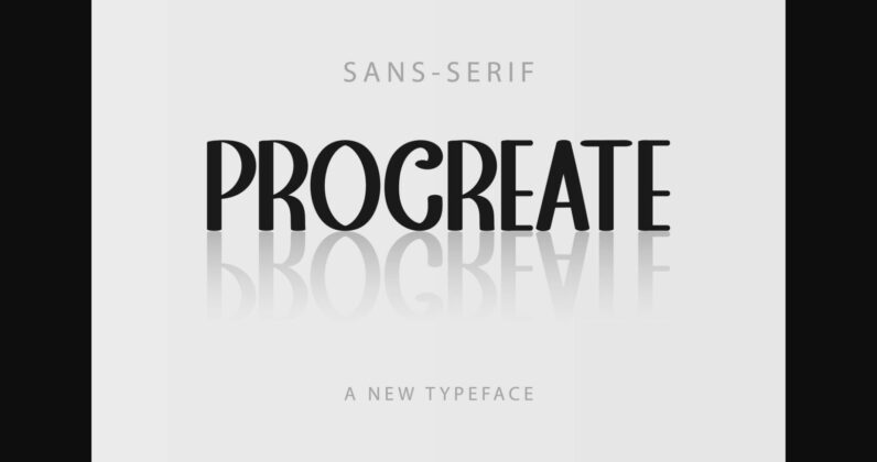 Procreate Font Poster 3