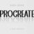 Procreate Font
