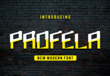 Profela Font Poster 1