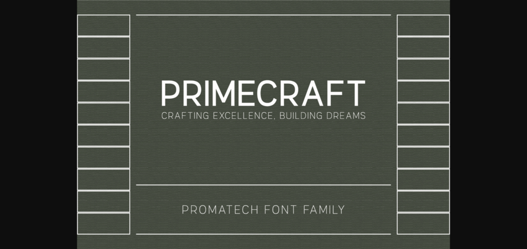 Promatech Font Poster 5