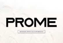 Prome Font Poster 1