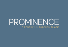 Prominence Font Poster 1