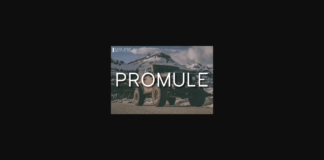 Promule Font Poster 1