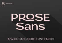 Prose Font Poster 1