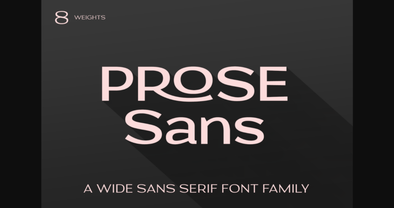 Prose Font Poster 1