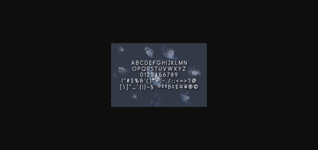Prowine Font Poster 4