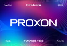 Proxon Font Poster 1