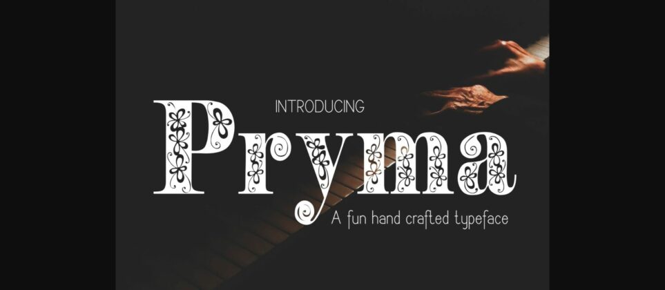 Pryma Font Poster 3