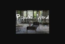 Psyche Ward Font Poster 1