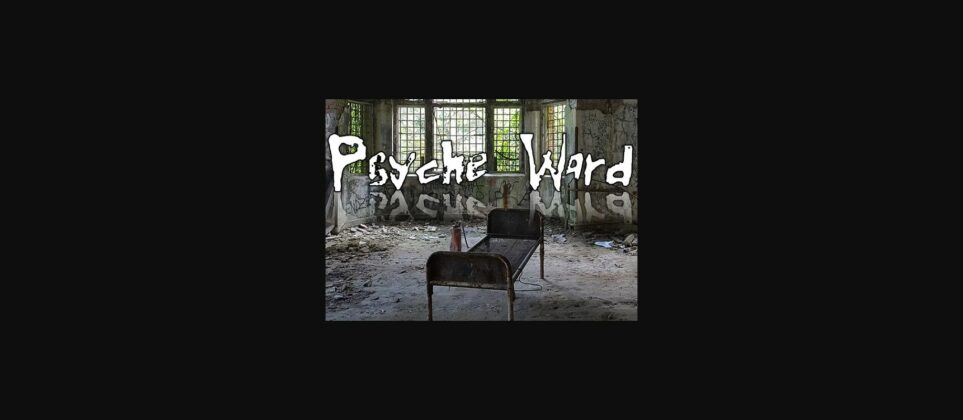 Psyche Ward Font Poster 1