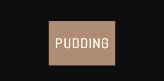 Pudding Font Poster 1