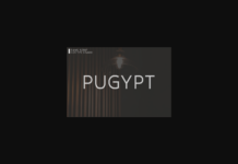 Pugypt Font Poster 1