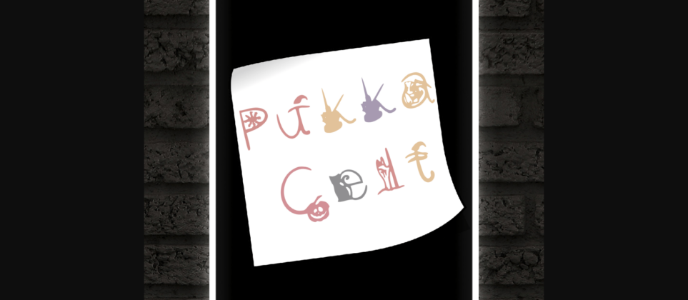 Pukkacelt Font Poster 3