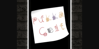 Pukkacelt Font Poster 1