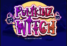PumKinz Witch Font Poster 1