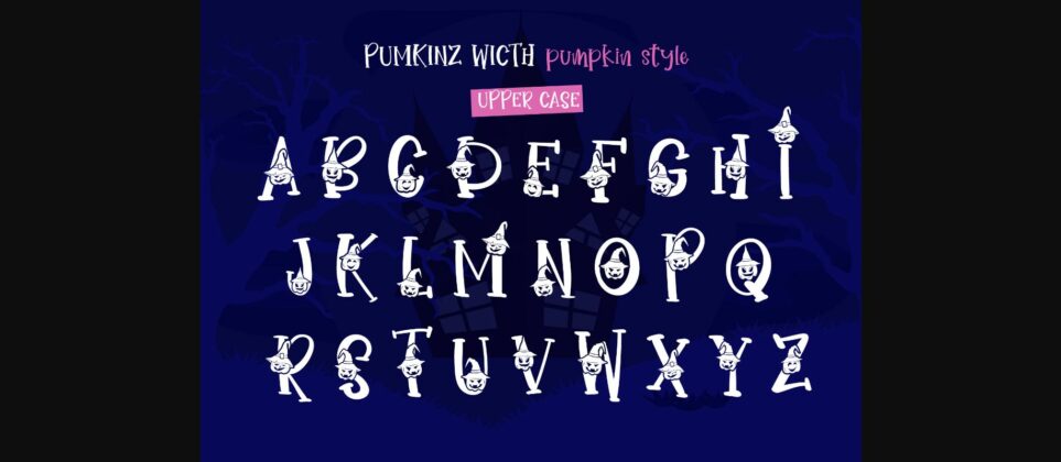 PumKinz Witch Font Poster 7