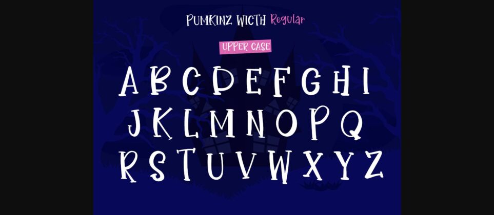 PumKinz Witch Font Poster 9