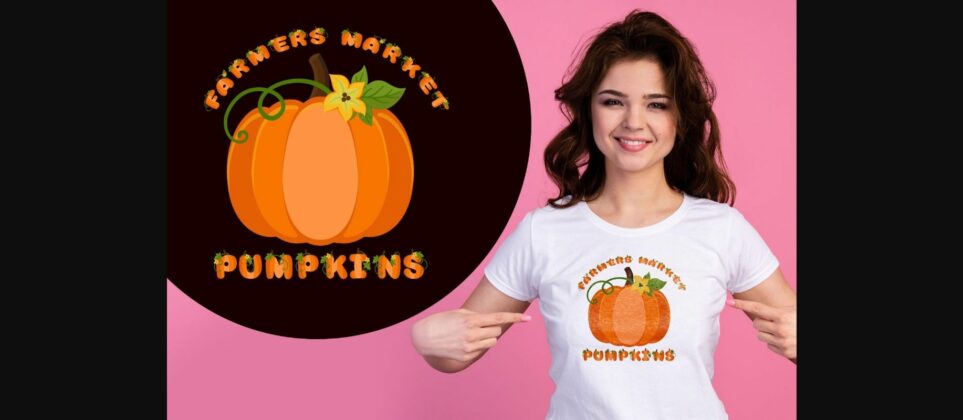 Pumpkin Font Font Poster 10