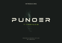 Punoer Font Punoer Font Poster 1