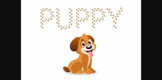 Puppy Font Poster 1