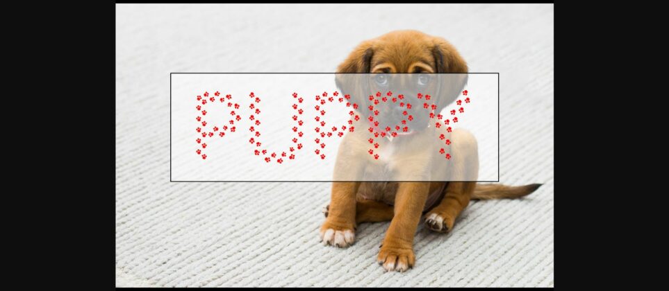 Puppy Font Poster 7