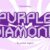 Purple Diamond Font
