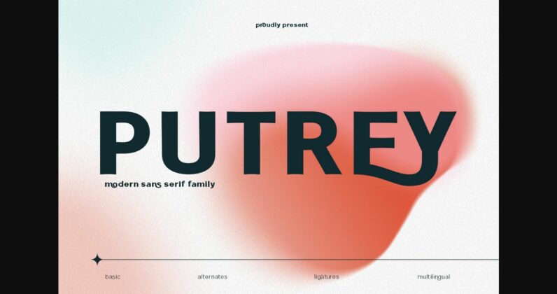 Putrey Font Poster 3