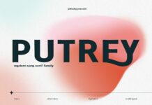 Putrey Font Poster 1